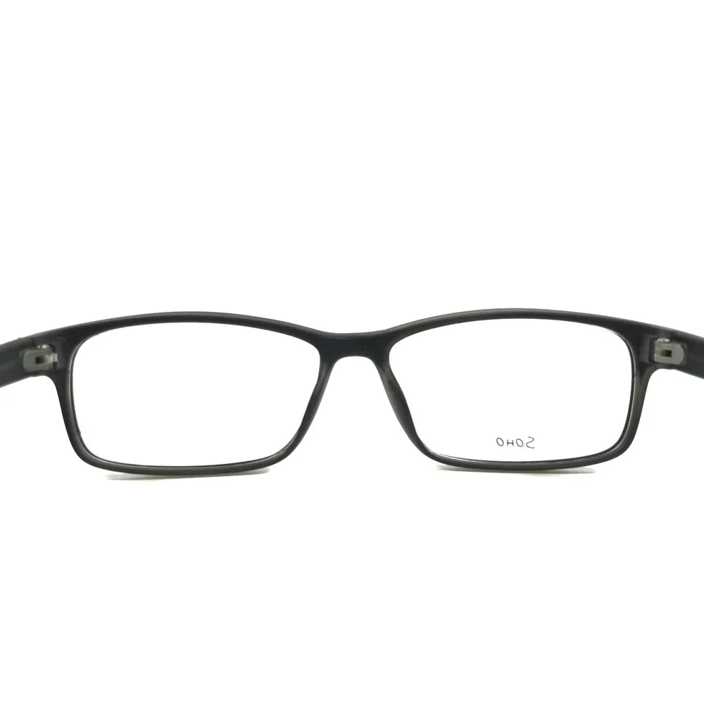 Soho Collection Eyeglasses Frames SOHO 1029 Black/Grey Rectangle 56-15-140